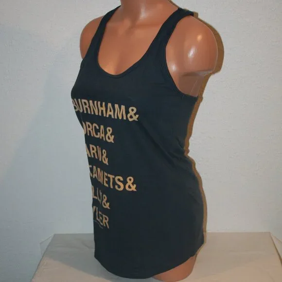 Star Trek Discovery Burnham Lorca Tank Top Racerback Blue Medium Chest: 32" New - Picture 2 of 9